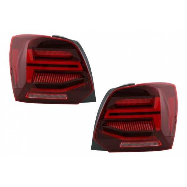 Feux ArriÃ¨re LED pour VW Polo 6R 6C 11-17 Dynamique Tournant LumiÃ¨res Vento Look