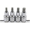 Jeu de douilles Ã  embouts 12 5 mm 1/2" Profil T pour Torx Plus T40 T55 4 piÃ¨ces