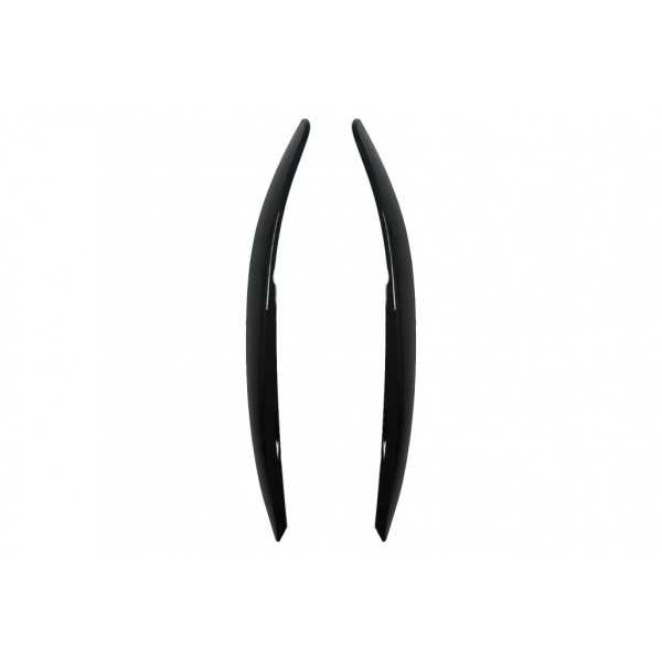 Phares Sources pour VW Polo 6R 6C 2009-2017 Noir Brillant | Kitt | ...