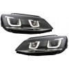 Phares LED pour VW Jetta Mk6 VI 11-17 lumiÃ¨re GTI 3D U Bi-Xenon Design