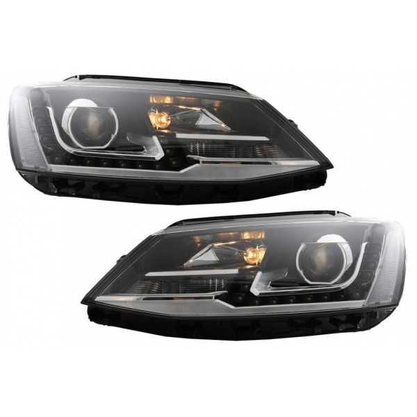 Phares de projecteur LED DRL pour VW Jetta Mk6 VI 2011-2017 GTI Des...