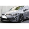Pare-chocs avant Rabats latÃ©raux pour VW Golf 8 Mk8 MQB GTI / R-Line 20+ Carbone Look