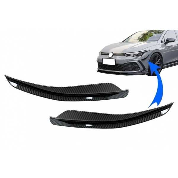 Pare-chocs avant Rabats latéraux pour VW Golf 8 Mk8 MQB GTI / R-Lin...