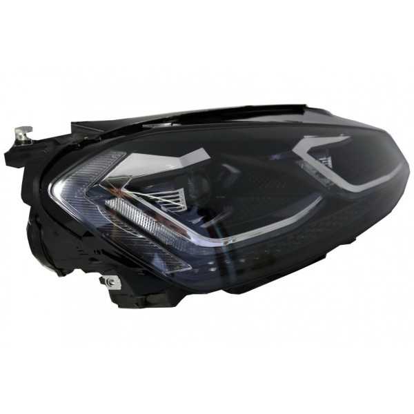 Phares LED Bi-Xénon Look pour VW Golf 7 VII 12-17 Facelift G7.5 R L...