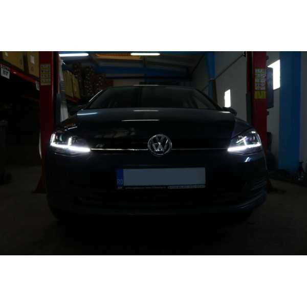 Phares LED RHD sur mesure pour VW Golf 7 VII 2012-2017 Facelift G7.5 R Line Look Feux de virage dynamiques sÃ©quentiels