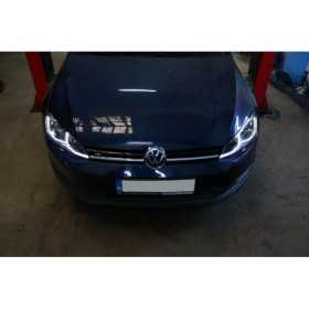Phares LED RHD sur mesure pour VW Golf 7 VII 2012-2017 Facelift G7....