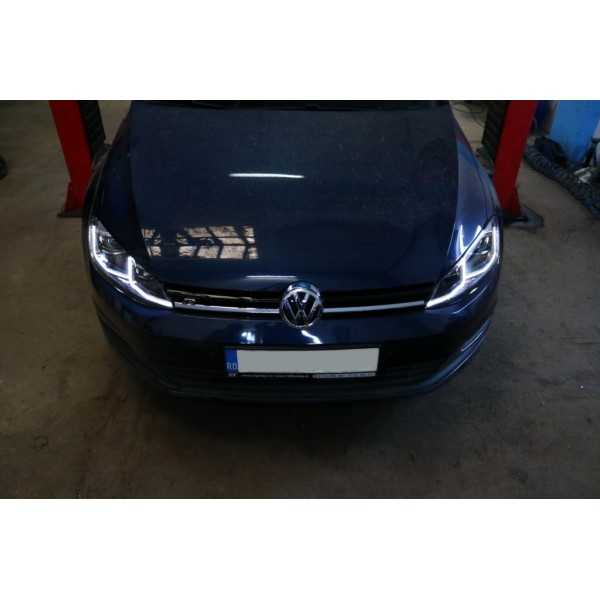 Phares LED RHD sur mesure pour VW Golf 7 VII 2012-2017 Facelift G7....