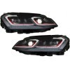 Phares LED pour VW Golf 7 2012-2017 Facelift G7.5 GTI Look Lumires Dynamiques
