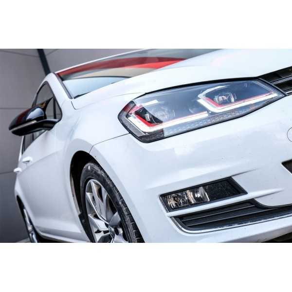 Phares LED pour VW Golf 7 2012-2017 Facelift G7.5 GTI Look Lumires ...