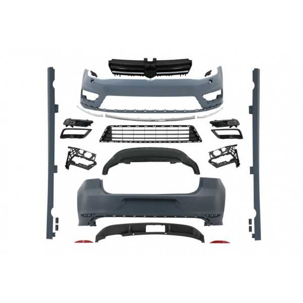 Body Kit pour VW Golf 7 VII 12-17 Pare-chocs Grilles Jupes latérale...