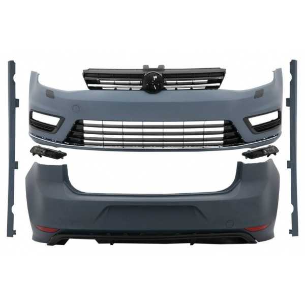 Body Kit pour VW Golf 7 VII 12-17 Pare-chocs Grilles Jupes latérale...