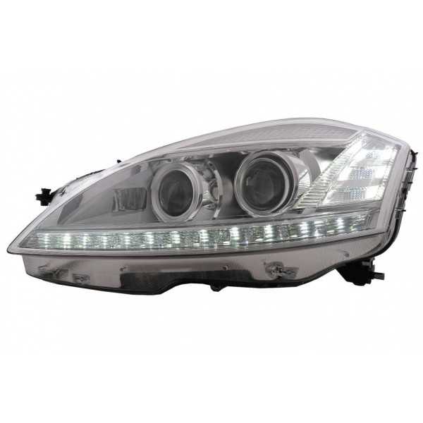 Phares LED pour MERCEDES W221 Classe S 2005-2009 Facelift Look LHD ...