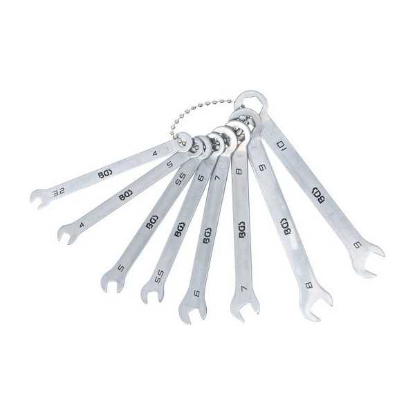 Jeu de clÃ©s mixtes extra fines 4 10 mm 8 piÃ¨ces