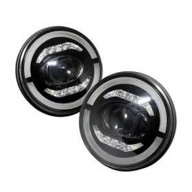 Set de phares LED  sur mesure pour Land Rover 90110  Defender  Noir