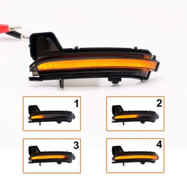 Set de clignoteurs de rétroviseurs latérales LED sur mesure pour Sk...