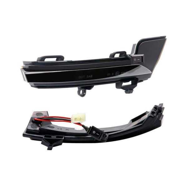 Set de clignoteurs de rétroviseurs latérales LED sur mesure pour Sk...