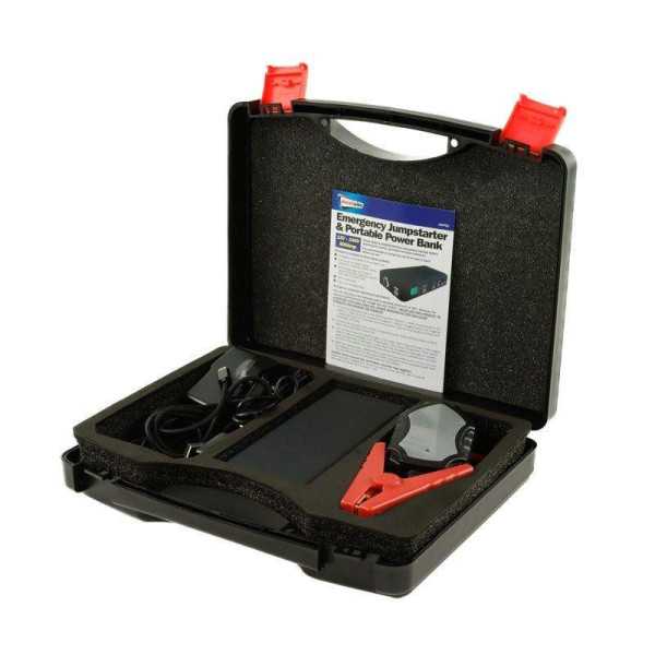 Démarreur d'urgence 600A et batterie externe portable + LED |  | Ch...