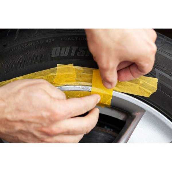 Kit de réparation roue noir 1PC | Quixx | Kit Repars jante