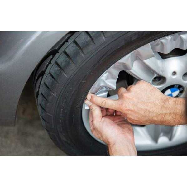 Couleur de pneu noire 1pc | Quixx | Cire à Pneu