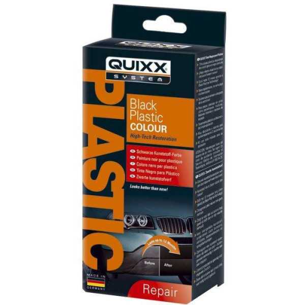 Couleur en plastique noir 1pc | Quixx | Rénovateur Plastique Extérieur
