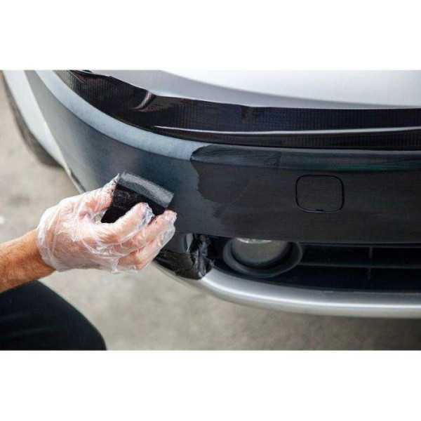 Couleur en plastique noir 1pc | Quixx | Rénovateur Plastique Extérieur