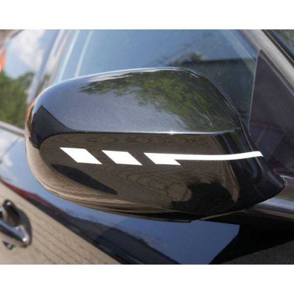 Foliatec PINStriping pour coques de rétroviseurs blanc Largeur  13c...