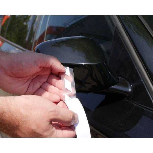Foliatec PINStriping pour coques de rétroviseurs blanc Largeur  13c...