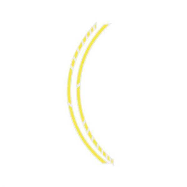 Foliatec PINStriping Racing pour jantes NeonJaune  Largeur   7mm : 14x 41cm