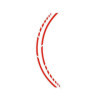 Foliatec PINStriping Racing pour jantes NeonRed  Largeur   7mm : 14x 41cm