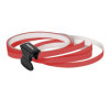 Foliatec PIN Striping pour jantes avec outil de montage  rouge fluo  4 bandes 6mmx215mètre  1 rouleau test 6mmx40cm