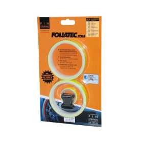Foliatec PIN Striping pour jantes avec outil de montage jaune fluo ...