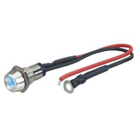 Foliatec LED Control Light chrome bleu glacier Ø  10mm 1 pièce | Fo...