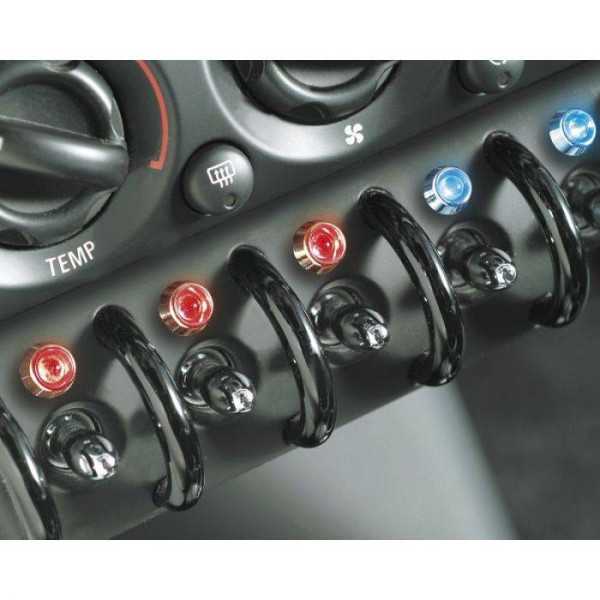 Foliatec LED Control Light chrome bleu glacier Ø  10mm 1 pièce | Fo...