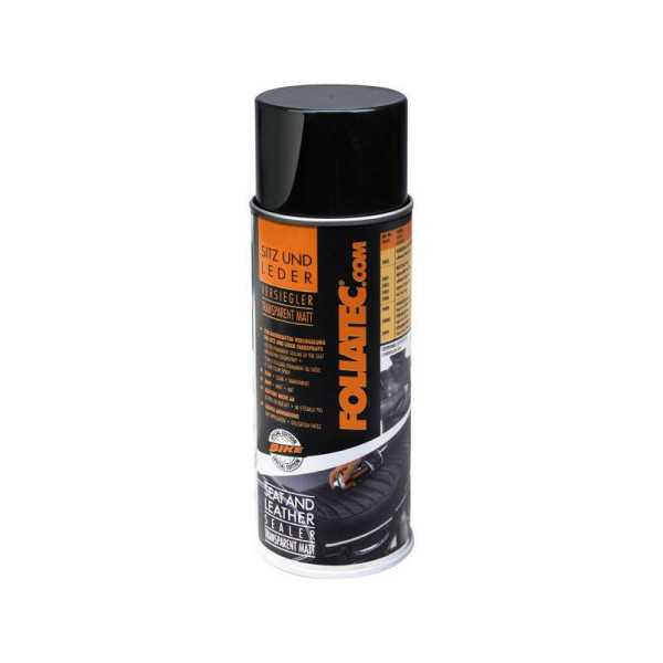 Foliatec Seat  Leather Color Spray Sealer Spray  transparent mat 1x400ml