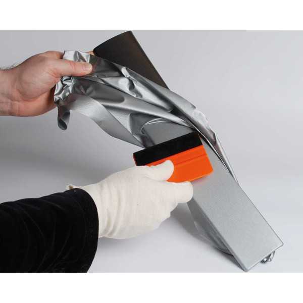 Foliatec Cockpit Design foil AluBrush argent mat 50x50cm | Foliatec...