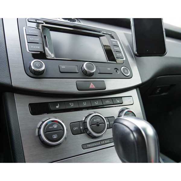 Foliatec Cockpit Design foil AluBrush argent mat 50x50cm | Foliatec...