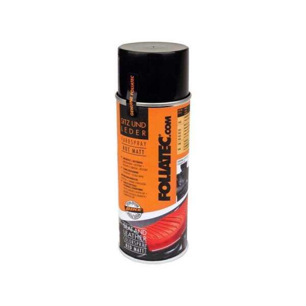 Foliatec Spray Colorant Sièges  Cuirs  rouge mat 1x400ml