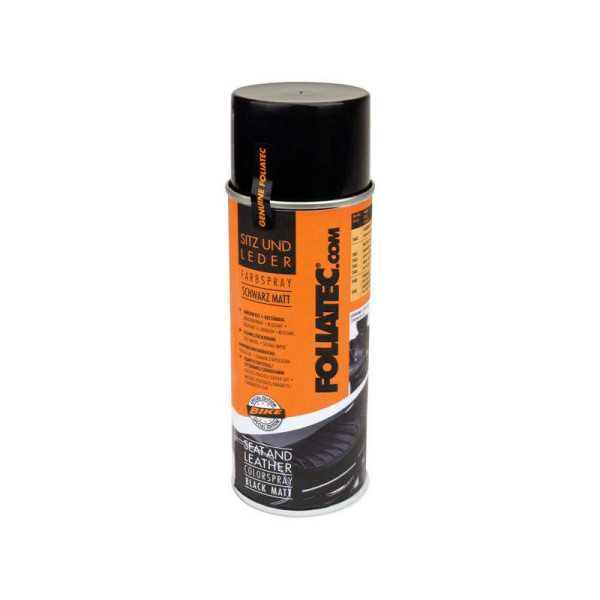 Foliatec Spray Colorant Sièges  Cuirs  noir mat 1x400ml