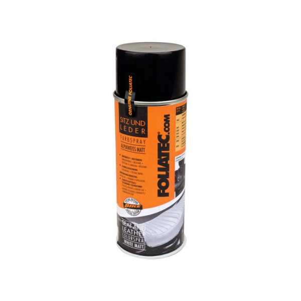 Spray Couleur Sièges  Cuir Foliatec  blanc mat 1x400ml
