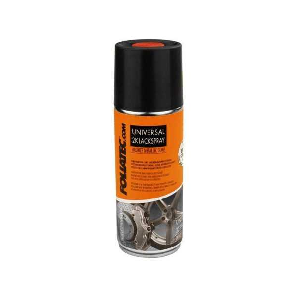 Foliatec Universal 2C Spray Paint Set bronze métallisé brillant 3x4...