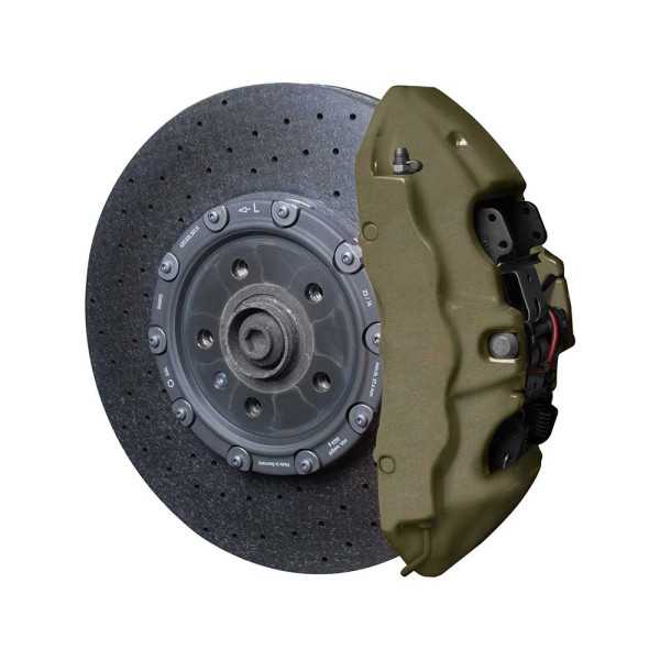 Kit de peinture pour étriers de frein Foliatec Combat Matte Green 3...