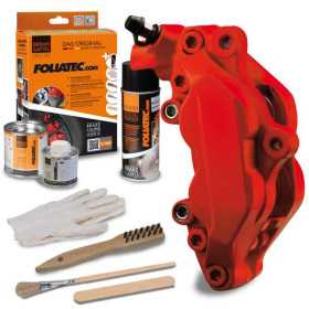 Kit Peinture Etrier De Frein Foliatec  Racing Rosso Matte  3 Composants
