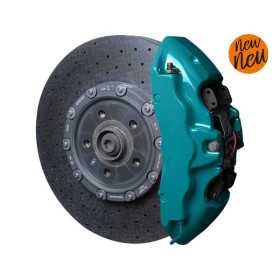 Kit Peinture Etrier De Frein Foliatec Miami Beach Bleu Brillant 3 C...