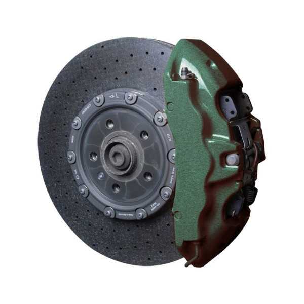 Foliatec Set peinture étriers de freins green hell métallique 3 Com...