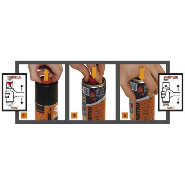 Foliatec Universal 2C Spray Paint argent métallisé brillant 1x400ml...