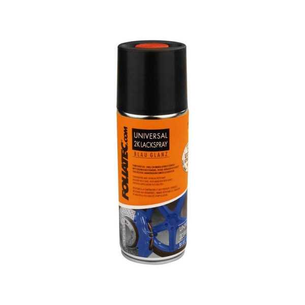 Aérosol Foliatec Universal 2C  bleu brillant 1 x400ml