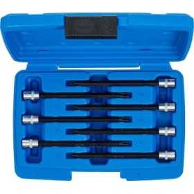 Assortiment de douilles Ã  embouts 6 3 mm 1/4" Profil T pour Torx Plus avec tÃªte sphÃ©rique T10 T40 7 piÃ¨ces