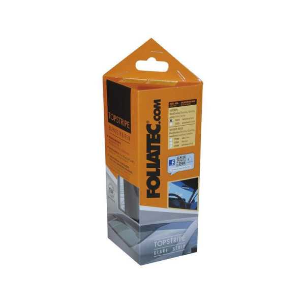 Foliatec Topstripe bande paresoleil noir 15x152cm | Foliatec | Film...