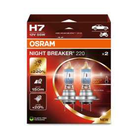 Osram Night Breaker 220 Ampoules Halogène  H7  12V55W  set à 2 pièces
