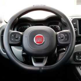 Simoni Racing Housse de volant Look Carboné  3739cm  Noir